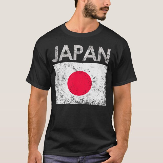 Japan Japanese Flag Pride T-Shirt (Front)