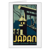 Japan, Japanese Govt Railways Travel Poster (Front)