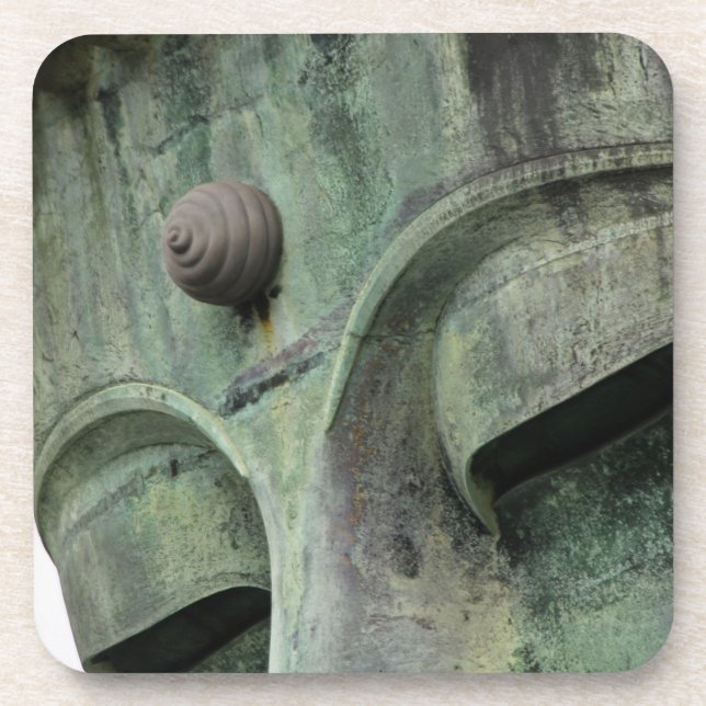 Japan, Kamakura. The Great Buddha of Kamakura, a Coaster (Front)