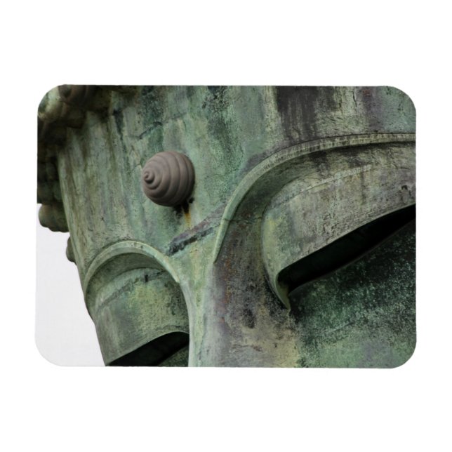 Japan, Kamakura. The Great Buddha of Kamakura, a Magnet (Horizontal)