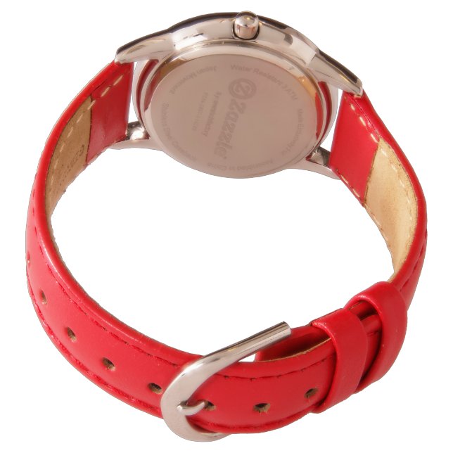 Japan Kanji numbering [red face] Watch | Zazzle