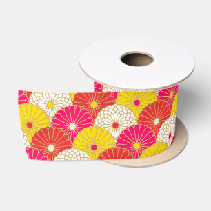 japan kimono pattern ribbon