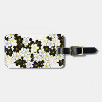 japan kimono styled pattern luggage tag