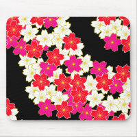 japan kimono styled pattern pad mouse pad