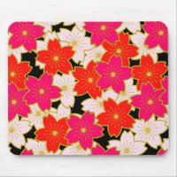 japan kimono styled pattern pad mouse pad