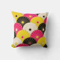 japan kimono styled pattern pillow