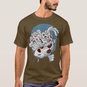 Japan Koi Fish Japanese Tattoo 531 T-Shirt