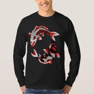 Japan Koi Japanese Fish Cherry Blossom 37 T-Shirt