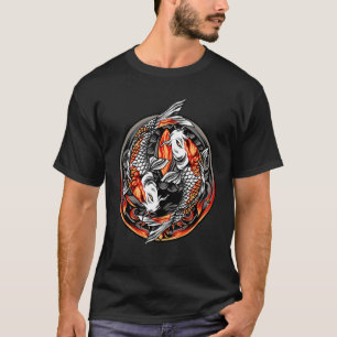 Japan Koi  Japanese Fish Cherry Blossom 69 T-Shirt