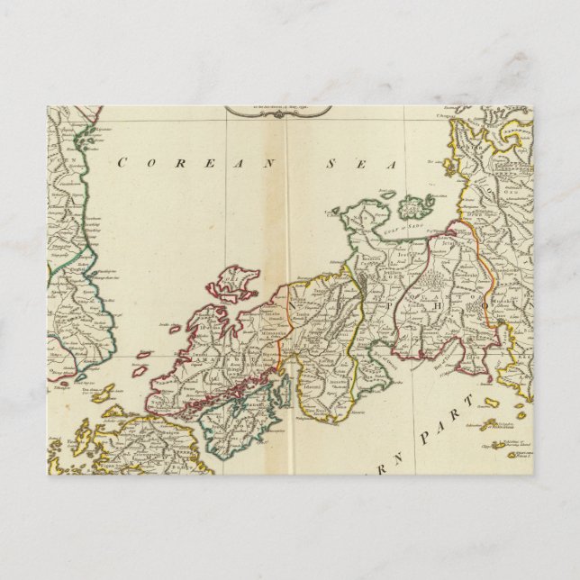 Japan, Korea Postcard (Front)