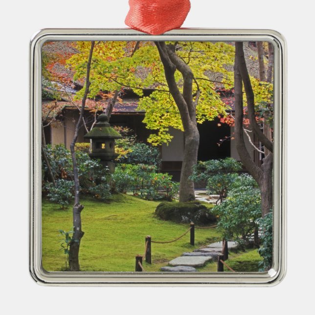 Japan, Kyoto, Arashiyama, Okochi Sanso Metal Ornament (Front)