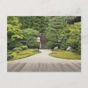 Japan, Kyoto, Sennyuji Temple Garden Postcard