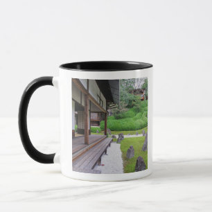 Japan, Kyoto. Stone garden in silence Mug