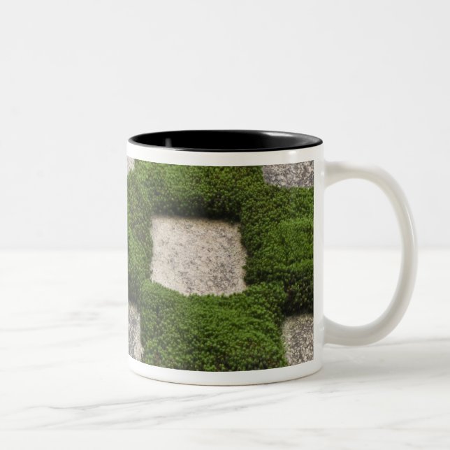Japan, Kyoto, Tofukuji Temple, Garden Two-Tone Coffee Mug (Right)