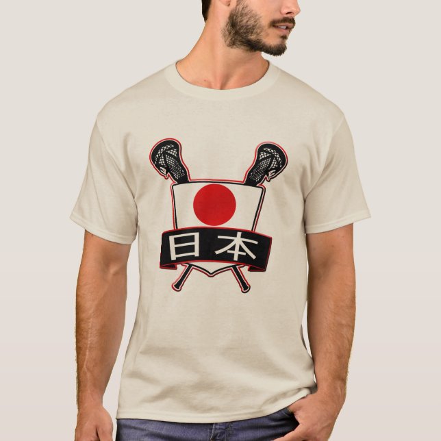 Japan Lacrosse Logo T-Shirt (Front)