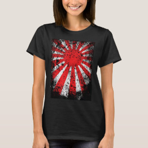Japan Land Of The Rising Sun Nippon War Flag T-Shirt
