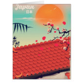 Japan Landscape travel poster (Front)