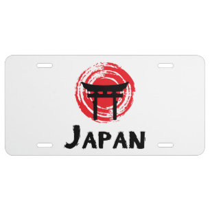 Japan License Plate