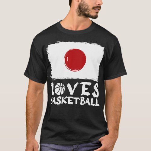 Japan Loves Basketball T_Shirt