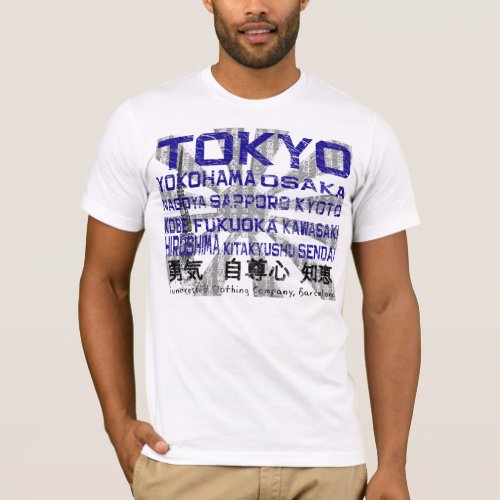 Japan Major Cities T_Shirt