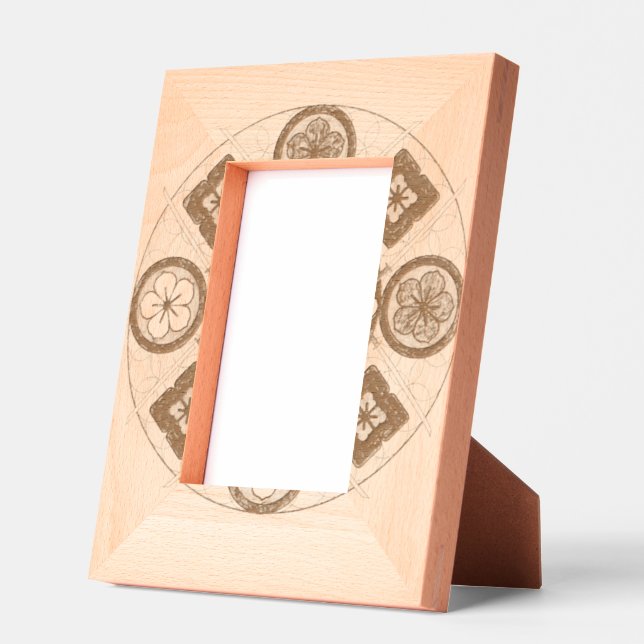 Japan Mandala Engraved Frames (Left)