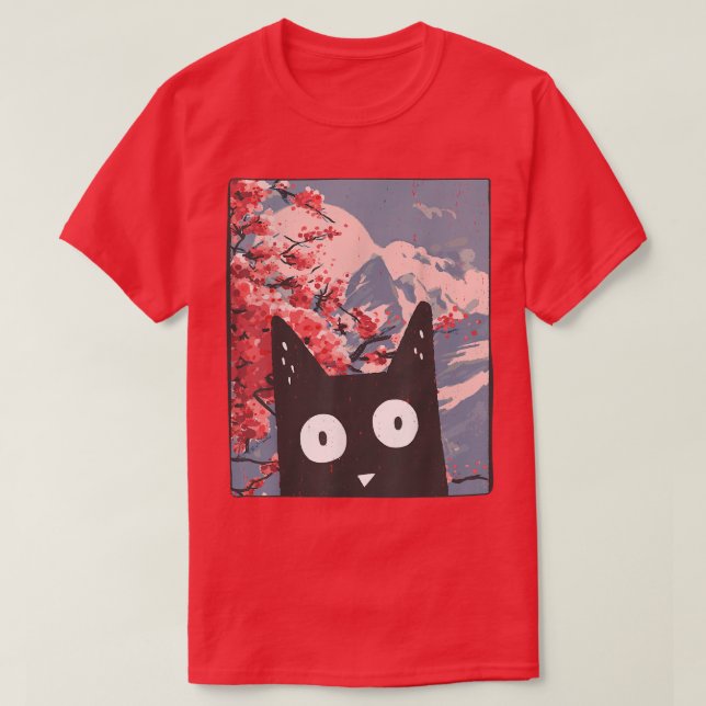 Japan Manga Harajuku Otaku Graphic Artwork Kawaii  T-Shirt (Design Front)