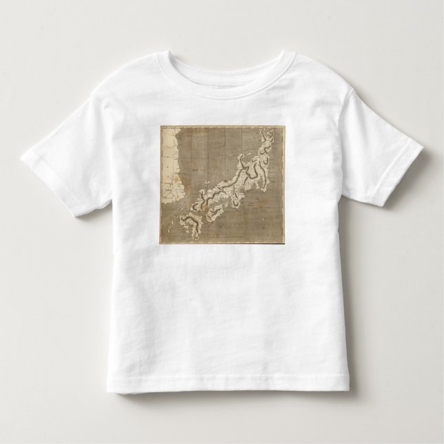 Japan Map by Arrowsmith Toddler T-shirt (Front)