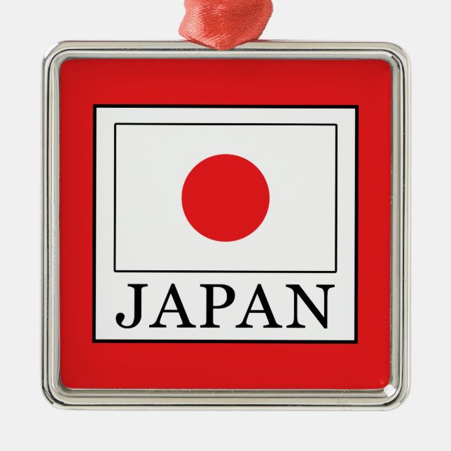 Japan Metal Ornament (Front)