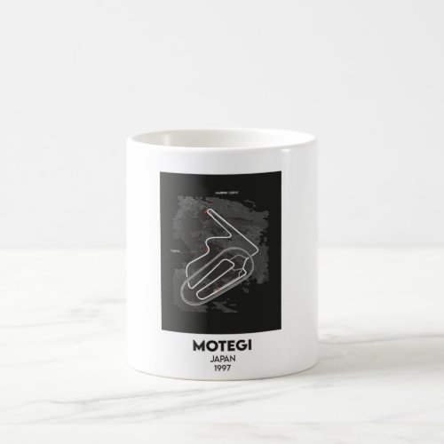 Japan Motegi MOTO GP circuit map Coffee Mug