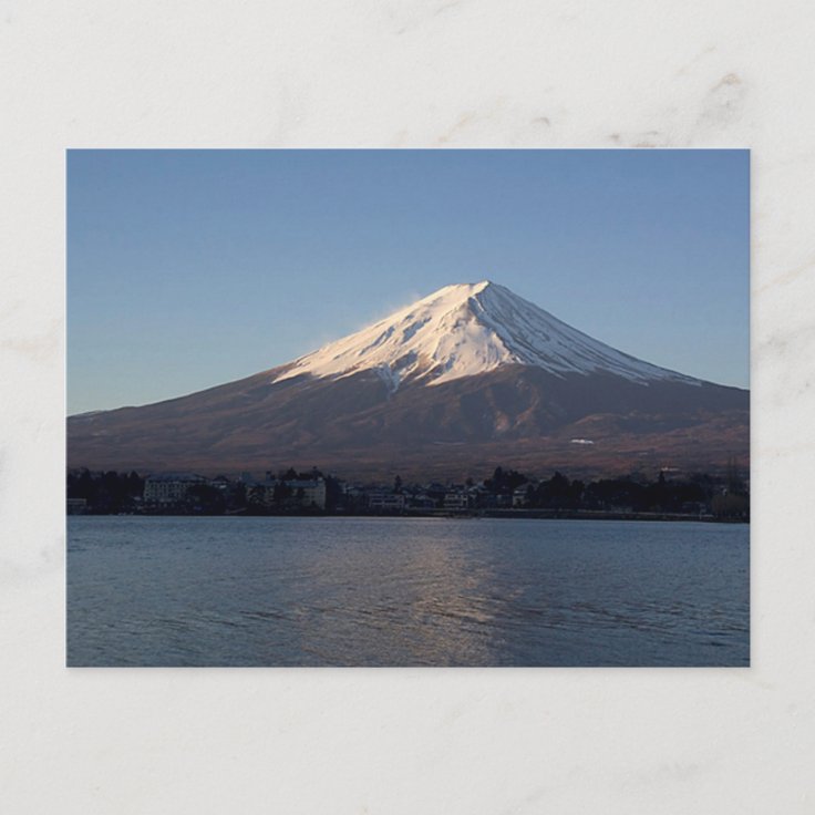 Japan - Mt. Fuji Japan Postcard | Zazzle