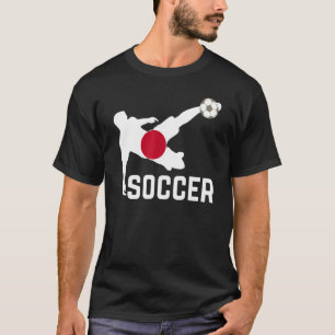 Japan National Soccer Soccer Japan Flag Football T-Shirt