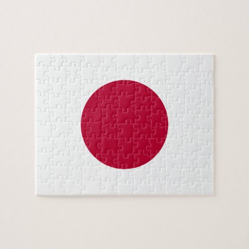 Japan National World Flag Jigsaw Puzzle