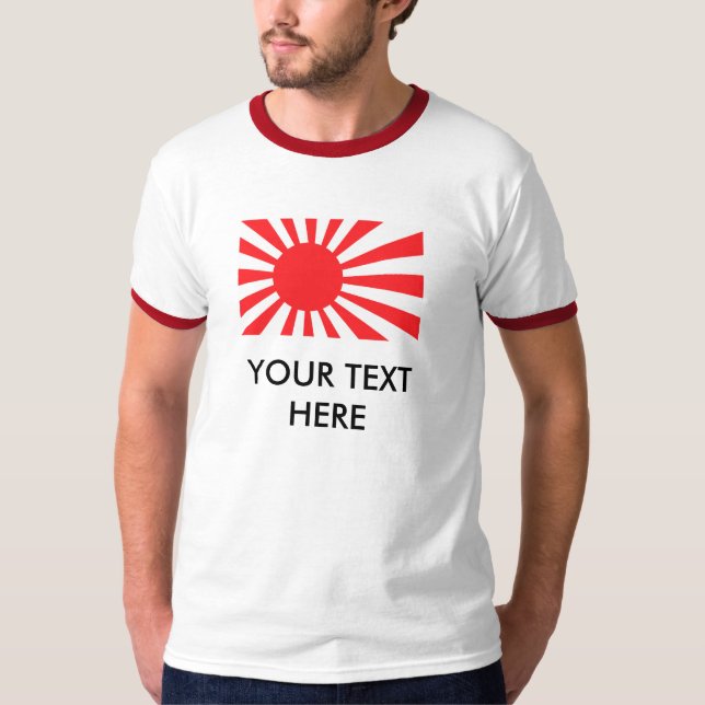 Japan Navy Flag T-Shirt (Front)