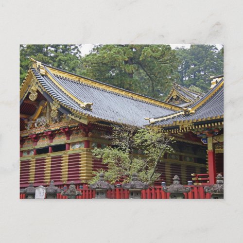Japan Nikko Toshogu Shrine and mausoleum in 2 Postcard
