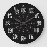 kanji clock symbol sign phonetic characters japanese callygraphy zangyoninja aokimono