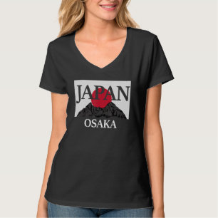 Japan Osaka Fuji san flag T-Shirt