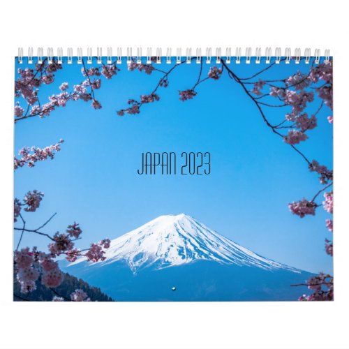 Japan Photography 2023 Travel Calendar