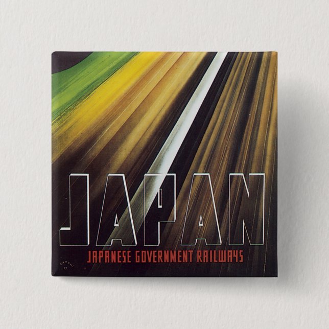 Japan Pinback Button (Front)