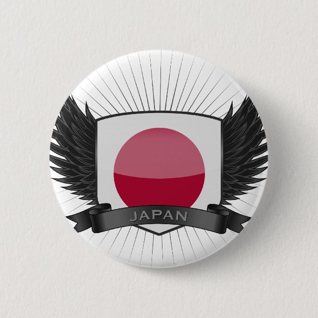 JAPAN PINBACK BUTTON (Front)