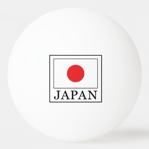 Japan Ping Pong Ball