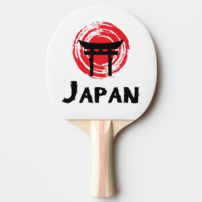Japan Ping Pong Paddle (Front)