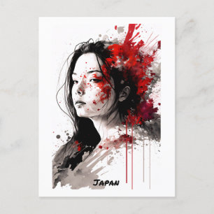 Japan Postcard - Portrait - World of Women