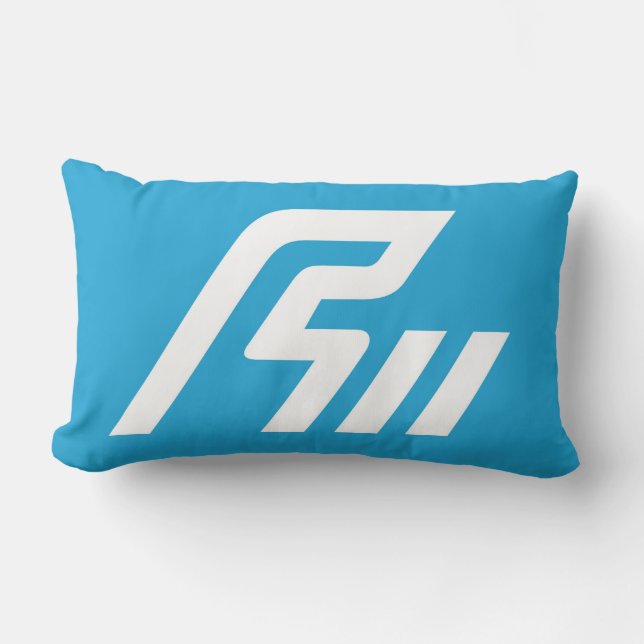 japan prefecture region flag district ishikawa lumbar pillow (Front)