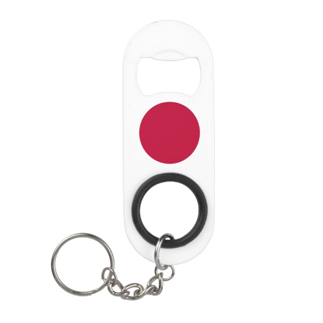 Japan Pride Patriotic  Keychain Bottle Opener (Front)