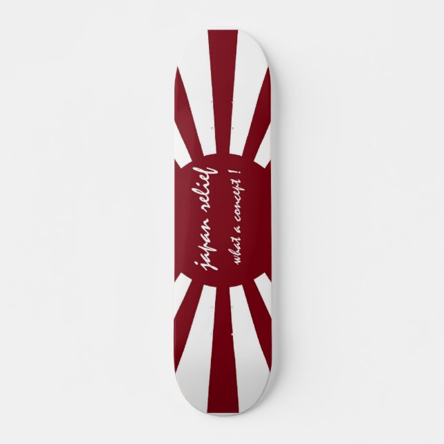 japan relief what a concept skateboard (Front)