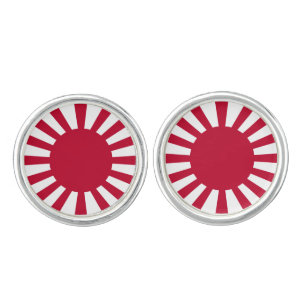 Japan Rising Sun Flag Cufflinks