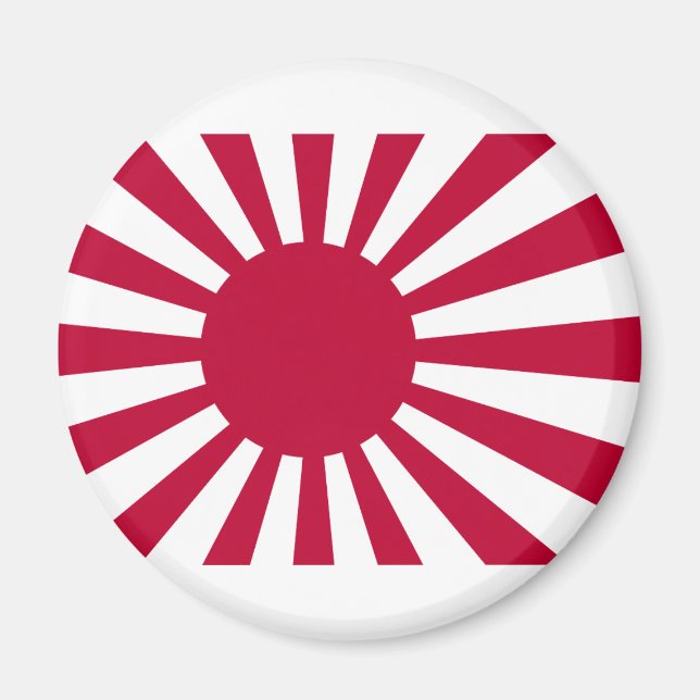 Japan Rising Sun Flag Magnet (Front)