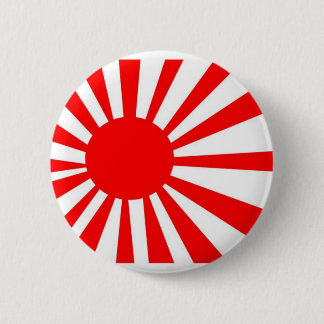 Japan Rising Sun Flag Pinback Button