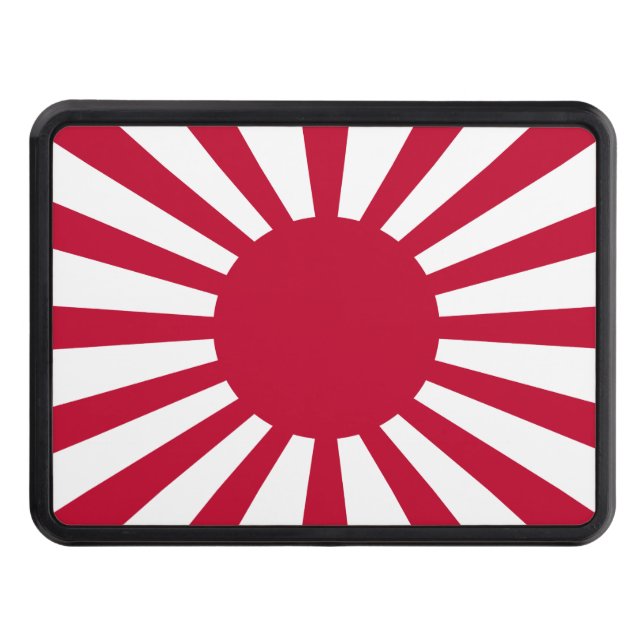 Japan Rising Sun Flag Tow Hitch Cover (Front)