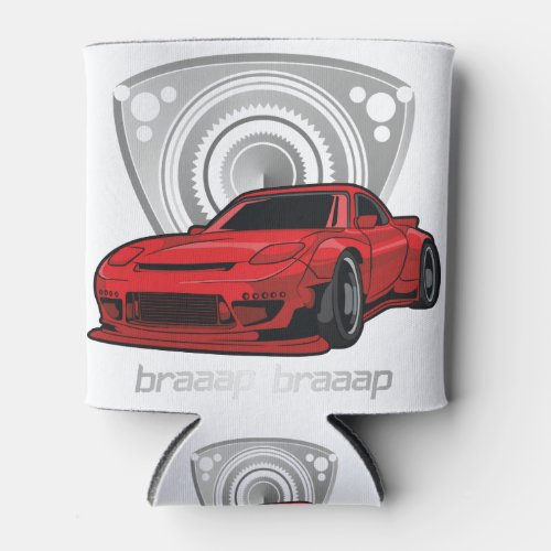 Japan Rotary Mazda RX7 BRAAP Can Cooler